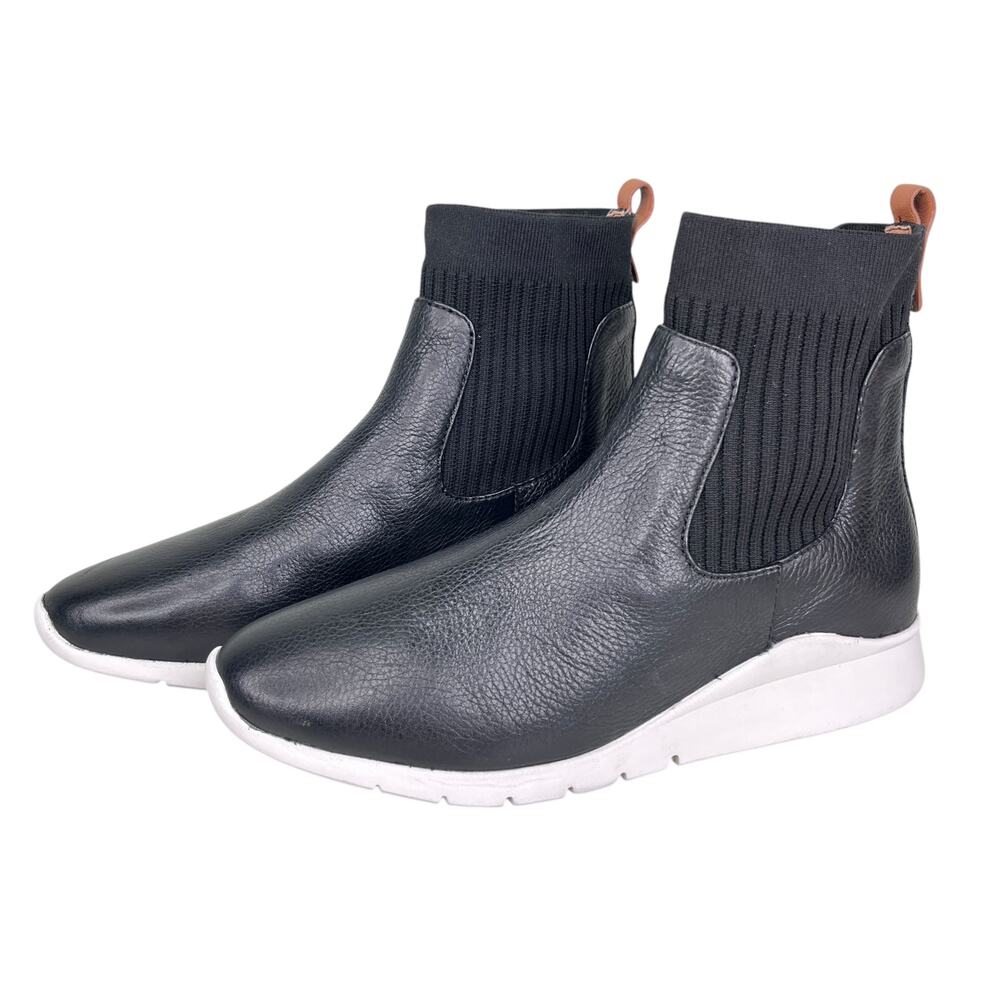 Gentle Souls by Kenneth Cole Remi Lite Stretch Booties 8 Black New